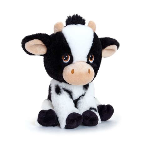 Eco Friendly Cow Soft Cuddly Toy 18cm Babies And Toddlers
