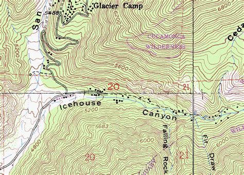 Topographic Map Printable