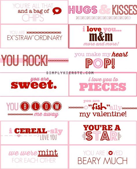 Valentine Sayings For Kids  Valentine's day is the perfect time to