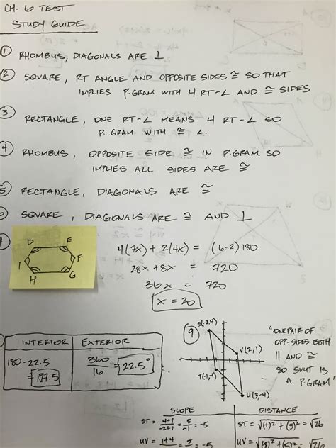 Rectangles gina wilson answer key. Honors Geometry - Vintage High School: Chapter 6 ...