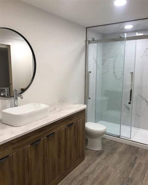 56 Stunning Basement Bathroom Ideas For Your Renovation