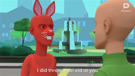 Evil Rabbit Throws Kool Aid At Baldigrounded Youtube