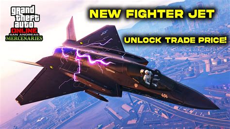 F 160 Raiju New Fighter Jet In Gta 5 Online Unlock Trade Price Best