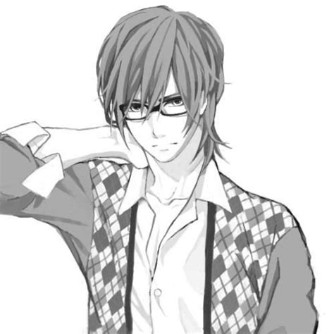Cute Boy With Glasses Animemanga Pinterest Anime