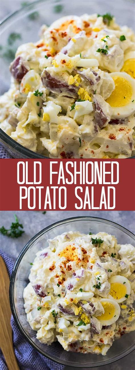 Old Fashioned Potato Salad Countryside Cravings Mom S Foods
