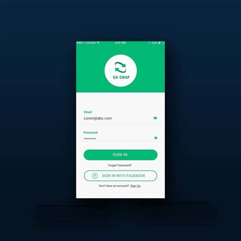 Pin On Free Login Screen Designs With Psd
