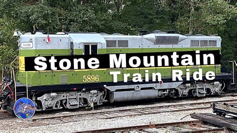 Stone Mountain Scenic Railroad Train Ride 2021 Pumpkin Festival 4k