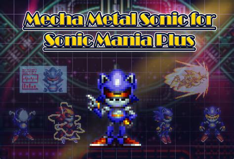 Mecha Metal Sonic For Mania Plus Sonic Mania Mods
