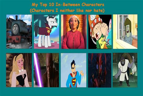 Top 10 In Between Characters By Geononnyjenny On Deviantart