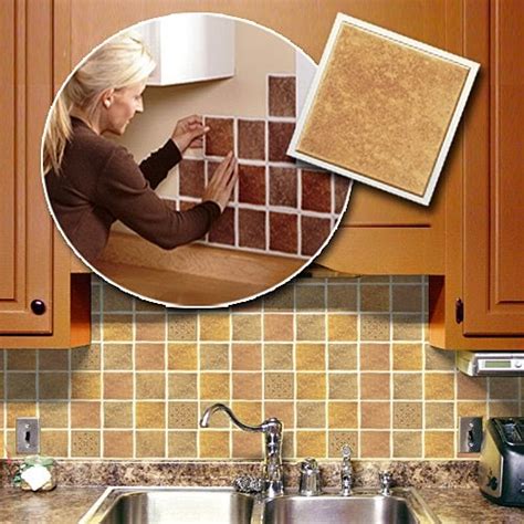 The result is a raised, 3d, silica gel tile backsplash with a textured tile look and feel. Self Adhesive Backsplash Wall Tiles ~ Best Backsplash Ideas