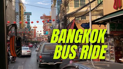 bangkok bus ride 🚍 thailand 2022 youtube