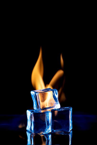 Flaming Ice Cube Stock Photos Pictures And Royalty Free Images Istock