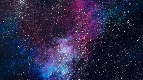 Acrylic Speed Painting Galaxy Iv Youtube