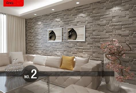 White brick wallpaper to create loft style boys bedroom. brick effect wallpaper living room | Brick wallpaper ...