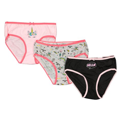 Girls 3 Pack Panties Pep Africa