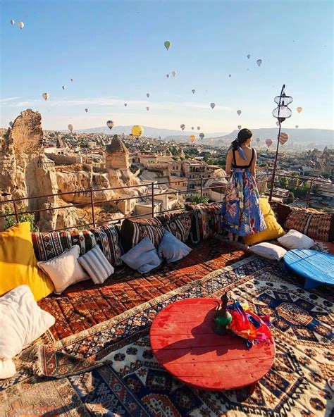 Cappadocia Turkish Rugs Countries Balloons Environment Favorite