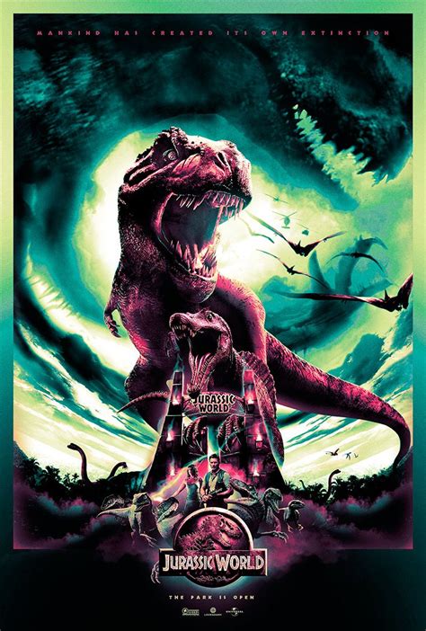 Jurassic World On Behance Jurassic World Poster Jurassic World Movie