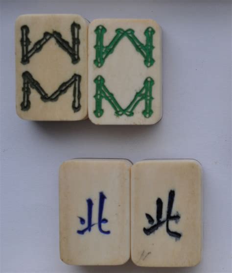 Antique Bone And Bamboo Mahjong Mahjong Treasures