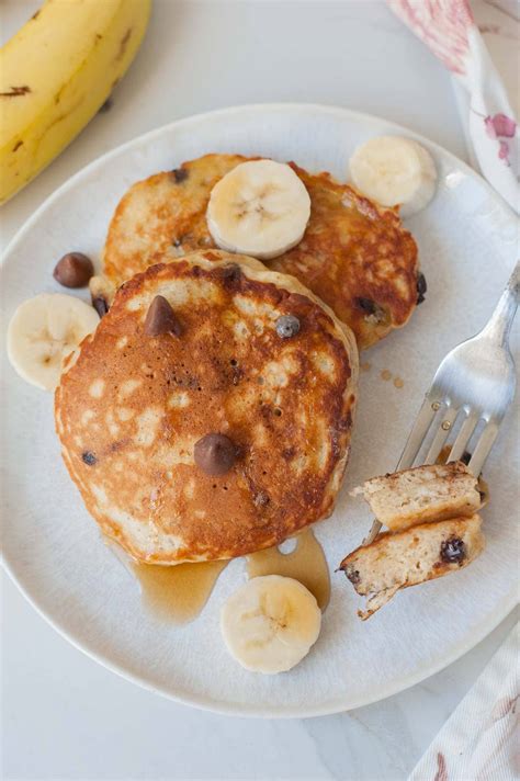 Banana Chocolate Chip Pancakes Video Everyday Delicious