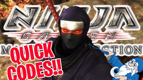 Ninja Gaiden Master Collection Save Wizard Quick Codes Xdg Mods