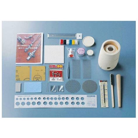 Pmc Precious Metal Clay Silver Polymer Jewelry Making Starter Kit With Kiln Tools