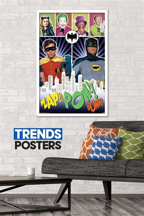 Dc Comics Tv Batman Tv Series Pow Poster Ebay