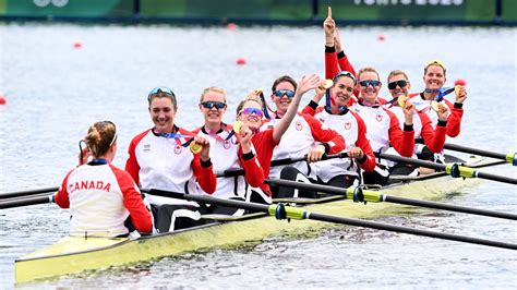 Canadas Womens Eight Rowing Crew Captures Olympic Gold For 1st Time