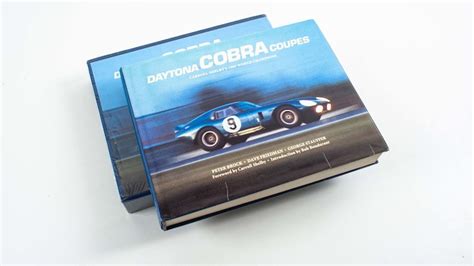 Shelby Book Peter Brock Signed Cobra Daytona Coupes World Championship
