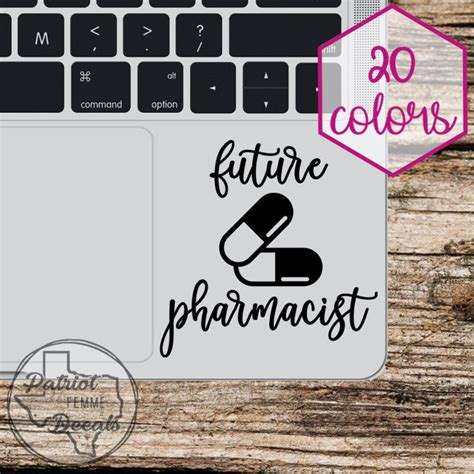 Future Pharmacist Decal Pharmacy Sticker Stickers Decals T Etsy