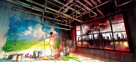 Yuumei On Twitter What Art Means To Me Growing Up Under A