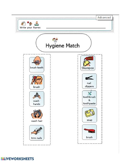 Printable Personal Hygiene Worksheets For Kids Lyana Worksheets