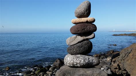 Free Download Hd Wallpaper Zen Stacking Stones Balance Cairns