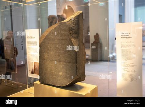 The Rosetta stone Stock Photo - Alamy