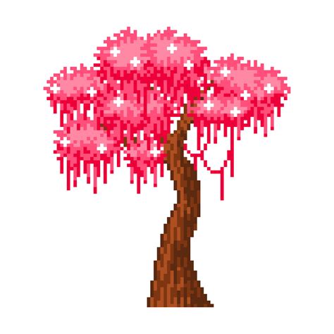 Just A Simple Pixel Tree By Artoozy14 On Newgrounds
