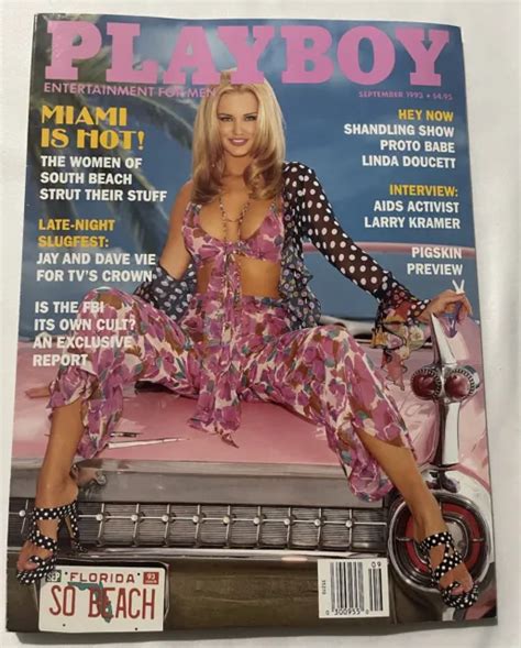 VINTAGE PLAYbabe MAGAZINE SEPT WOMEN Of SOUTH BEACH Playmate CARRIE WESTCOTT PicClick