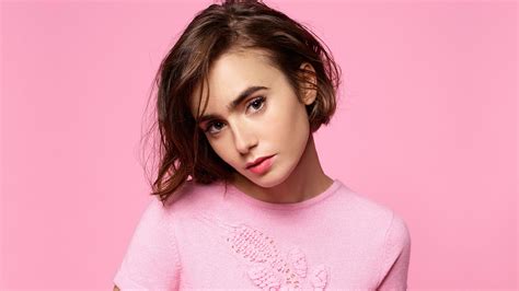 English Actress Lily Collins Wallpaper Hd Celebrities 4k Wallpapers