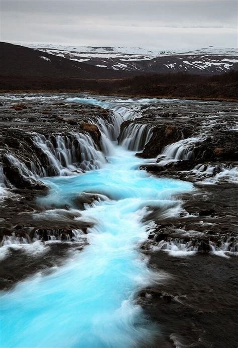 Earth Pics — Turquoise River Iceland Click Here To Follow