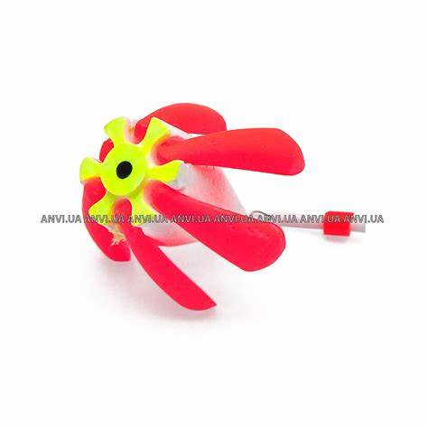 Цветок для диеты 6 лепестков ≡ Поплавок для зимней рыбалки - цветок бело-красный - 6 лепестков ≡ Поплавок для зимней рыбалки - цветок бело-красный - 6 лепестков Цветок для диеты 6 лепестков