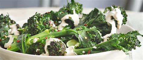 Purple Sprouting Broccoli With Anchovy Sauce Olivemagazine