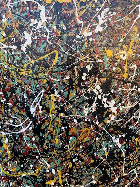 Painting Signed Jackson Pollock Jan 16 2018 International Art