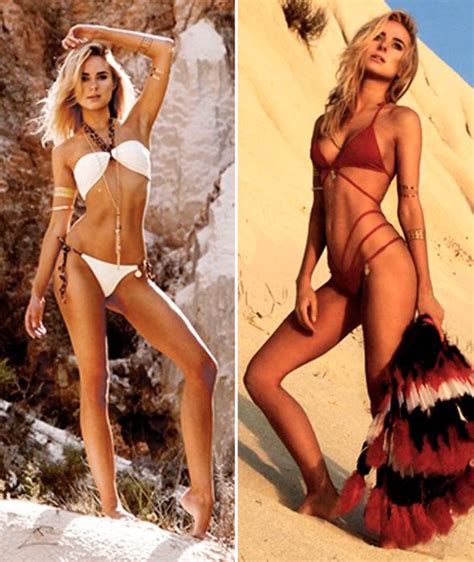 Kimberley Garner Oozes Sex Appeal As She Models Bikinis Celebrity News Showbiz TV