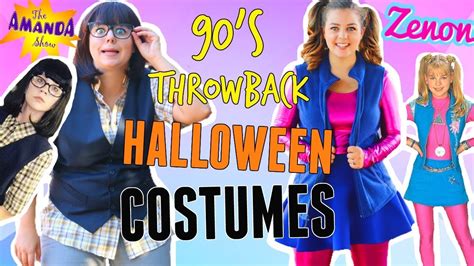 Diy 90 S Throwback Halloween Costumes Halloween Costumes For Girls 2017 Youtube