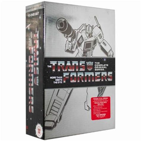 New Sealed Transformers The Complete Original Series 15 Disc Dvd Box