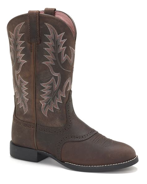 Ariat Womens Stockman Heritage Ranch Boot For Sale Western Boot Barn