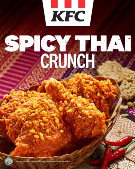 2 Mar 2020 Onward Kfc Spicy Thai Crunch Fried Chicken Promotion