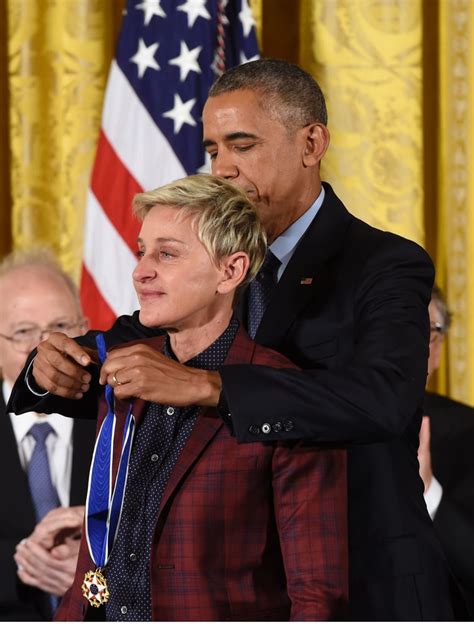 Ellen Degeneres Presidential Medal Of Freedom Ceremony 2016 Popsugar Celebrity Photo 6