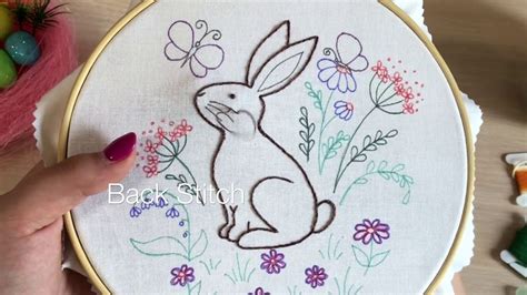 15 Bunny Hand Embroidery Designs Caminada Popular
