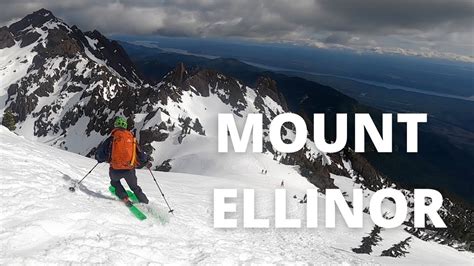 Skiing Mount Ellinor In Olympic National Forest Youtube