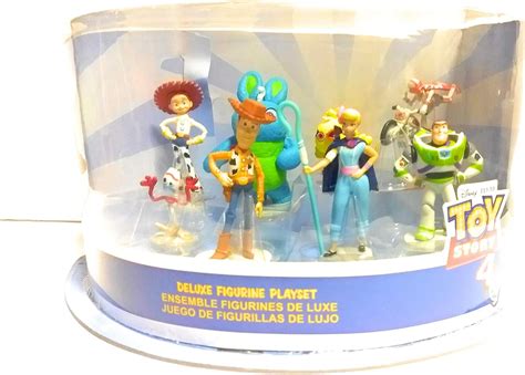 Disney Toy Story 4 Deluxe Figurine Figure Figurine Set Of 9 Toy Playset