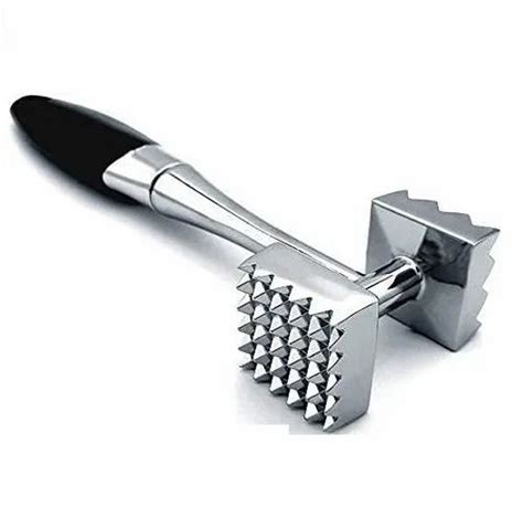 meat tenderizer dual sided nails stainless steel meat hammer 8 5 inch at rs 338 piece sector